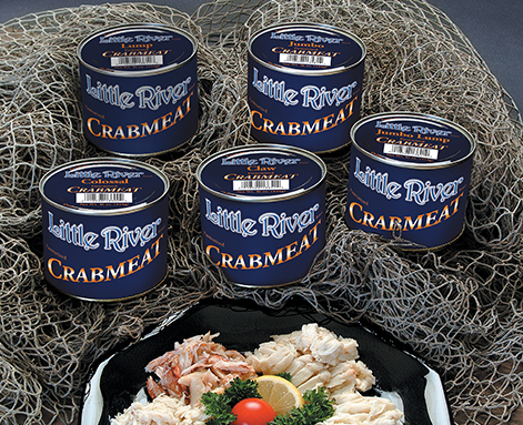 Imported crab meat product photo